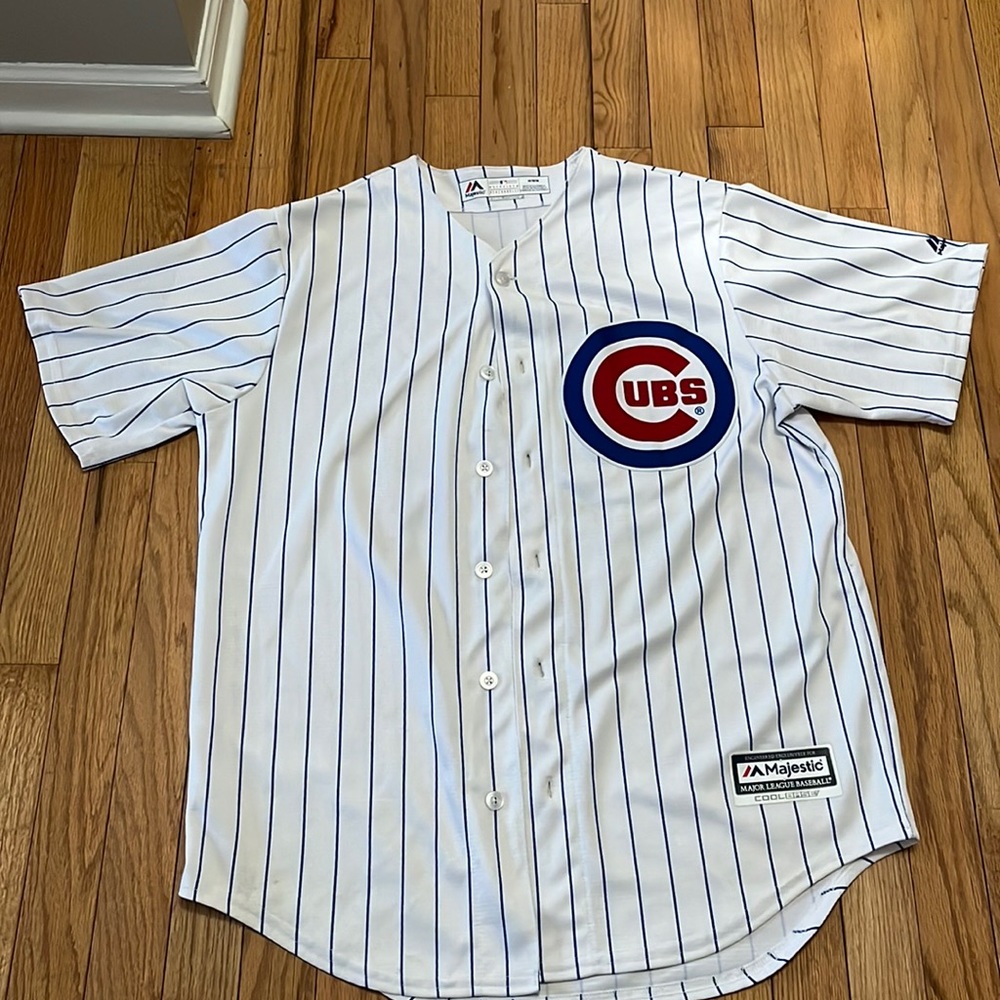 worn twice cubs jersey